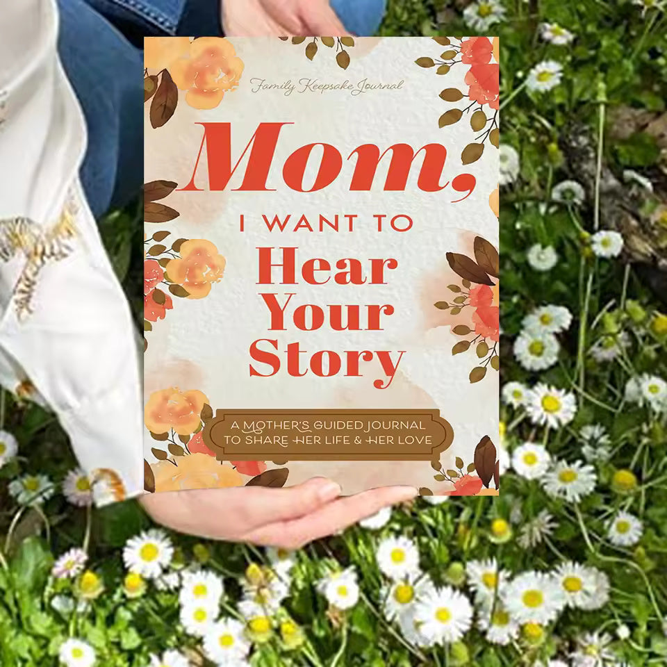 Mom I Want to Hear Your Story A Mother's Guided Journal To Share Her Life & Her Love Personalized Book for Mom